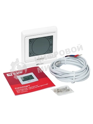 Сенсорный термостат для теплых полов электронный 16А 230В EKF