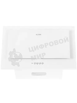 Вытяжка наклонная Elikor Коралл 50П-430-К3Д белый, 49 см, 430 куб. м/ч, 54 дБ