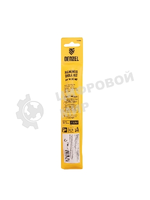 Бур по бетону Denzel двойная спираль, Cobalt W-tip, 16x160 мм, SDS PLUS