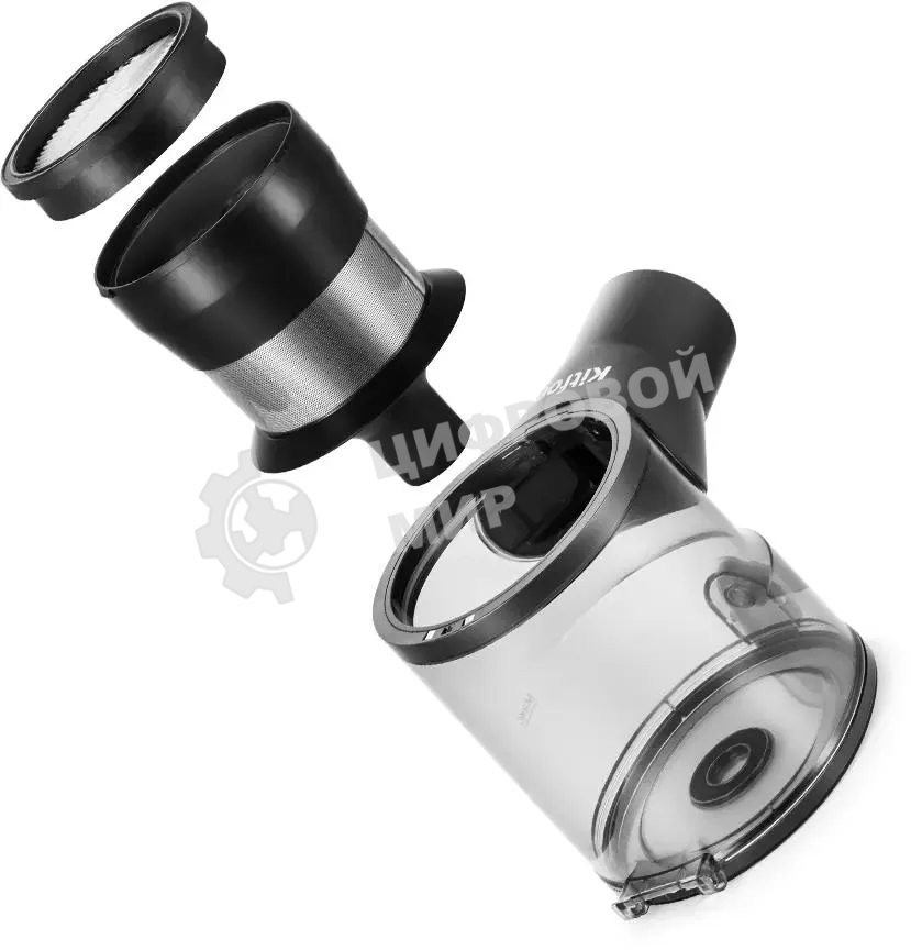 Пылесос ручной Kitfort КТ-5168 зеленый/черный, питание от аккумулятора, 75 Вт, уборка сухая, пылесборник 0.5 л, работа от АКБ max 32 мин.