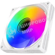 Вентилятор для корпуса Bloody BD-CF120ARGb1 ARGb белый, 120 мм, 1600 об/мин, 26 дБ, 4 pin