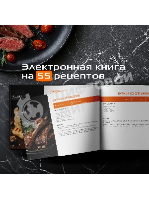 Гриль электрический Red Solution G807D 1950Вт черный