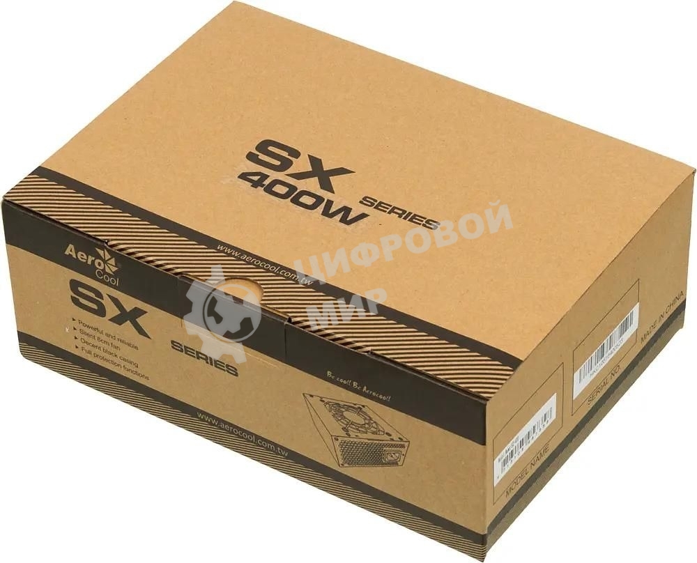 Блок питания Aerocool/Formula SX-400, 400W, 400Вт, 80мм, черный