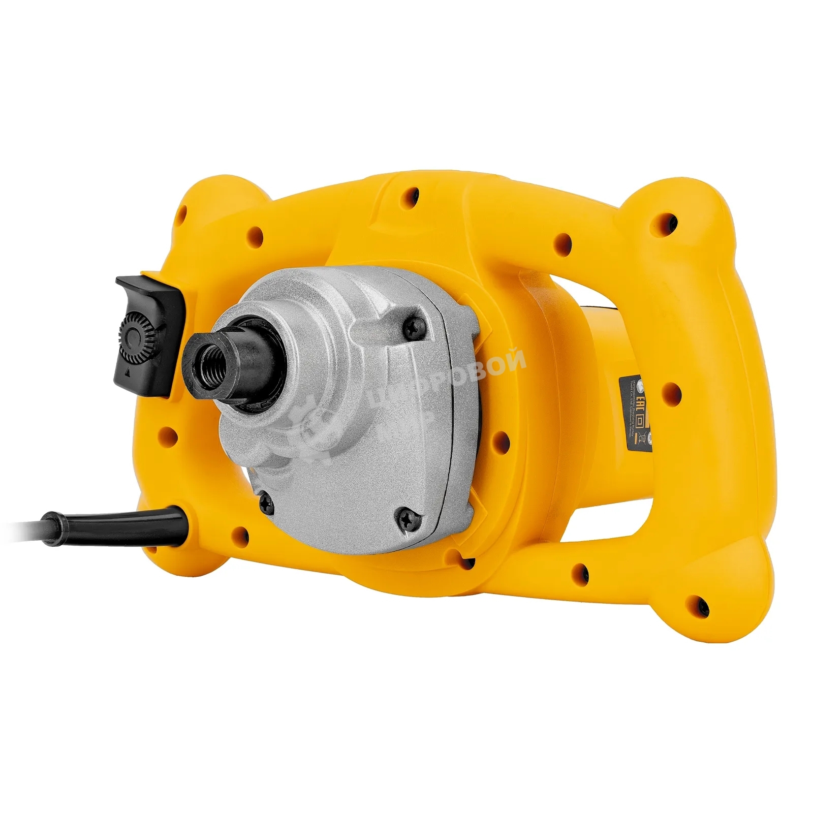 Миксер строительный Denzel EM-1-1200, 1200 Вт, 0-680 об/мин