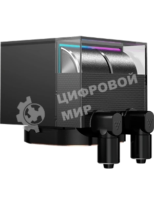 Система охлаждения Water Cooling System PCCooler DS360 Display BK (310W, 360мм, LED, Black, ARGb Pump/Fans: 3x120мм, 90.56CFM, 39.8dBA, 2500RPM/Pump height 65мм, 15dBA, 2600RPM, Rad thickness 27мм/S: 1851, 1700, 1200, 115X, AM5, AM4)