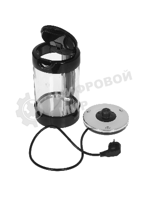 Чайник электрический Bosch TWK70B03 1.7 л, 2400 Вт, черный (корпус: стекло)