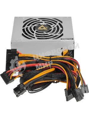 Блок питания Chieftec Smart BFX-450BS, 450Вт, 80 PLUS Bronze, 90мм, серебро