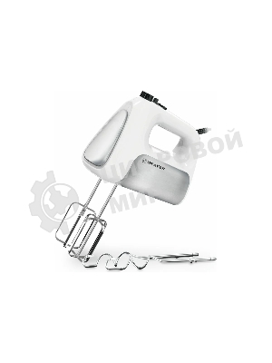 Миксер BRAYER BR1303, 500 Вт, корп.из нерж.стали, 5 режимов, 2 крюка, 2 венчика
