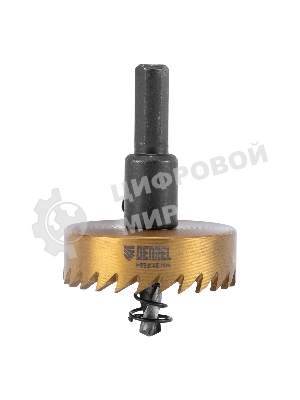 Коронка по металлу Denzel HSS, 45 мм, нитридтитановое покрытие