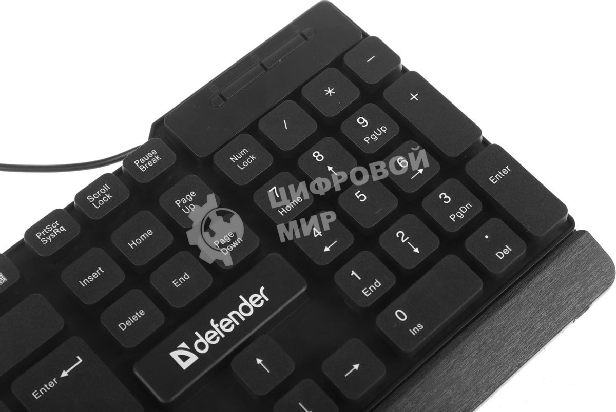 Комплект клавиатура + мышка Defender YORK C-777 RU