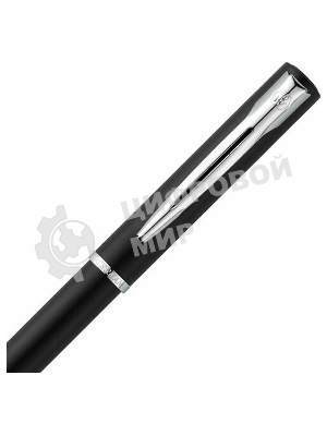 Ручка шариковая Waterman Graduate Allure (CW2068192) LaqBlack CT, M, синие чернила, подарочная коробка