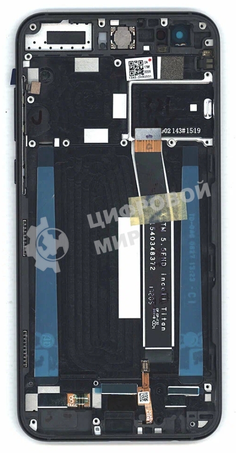 Дисплей для Asus ZenFone 4 ZE554KL, черный