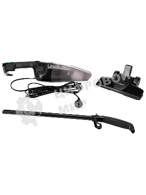 Пылесос вертикальный Starwind SCH1550 черный, питание от сети, 120 Вт, уборка сухая, пылесборник 1 л