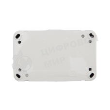 Блок из 2 розеток горизонтальный Kranz Mini OG открытой установки с заземлением, IP54 белый