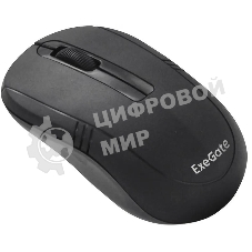 Мышь беспроводная ExeGate Professional Standard SR-9021 черный, 1200 dpi, радиоканал, USB, кнопки - 3