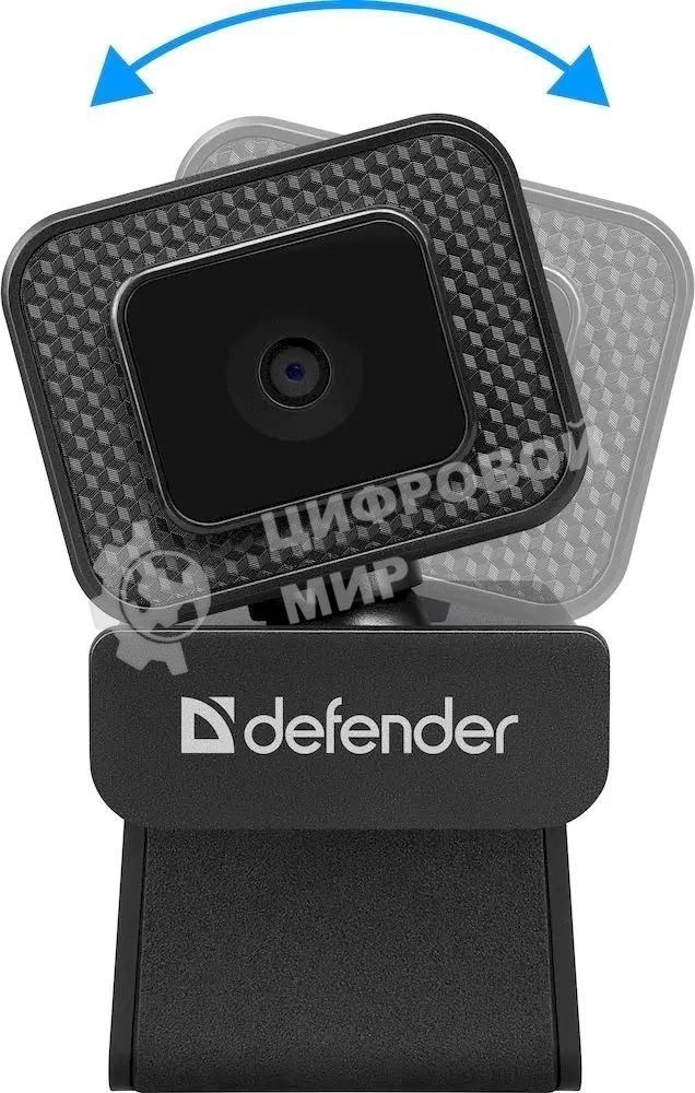 Веб-камера G-lens 2596 QHD 3840x2160, 30 кадр/с, USB Type-A, микрофон (шумоподавление), автоматическая фокусировка, автоосвещение, универсальное крепление