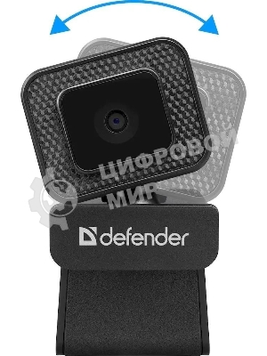 Веб-камера G-lens 2596 QHD 3840x2160, 30 кадр/с, USB Type-A, микрофон (шумоподавление), автоматическая фокусировка, автоосвещение, универсальное крепление