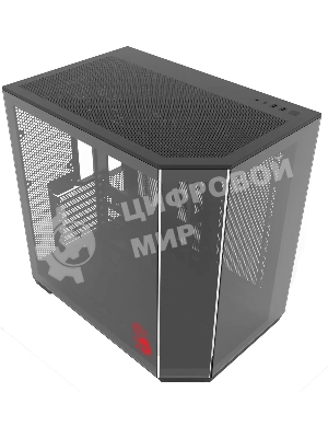 Компьютерный корпус Bloody BD-CC109 черный без БП ATX 10x120мм 2xUSB3.0 audio
