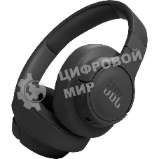 Беспроводные/проводные наушники JBL Tune 770NC черный, полноразмерные, Bluetooth + проводной, адаптивное шумоподавление, до 70 ч