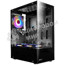 Компьютерный корпус Ginzzu CL305 FAN 3*12LC4 FRGb
