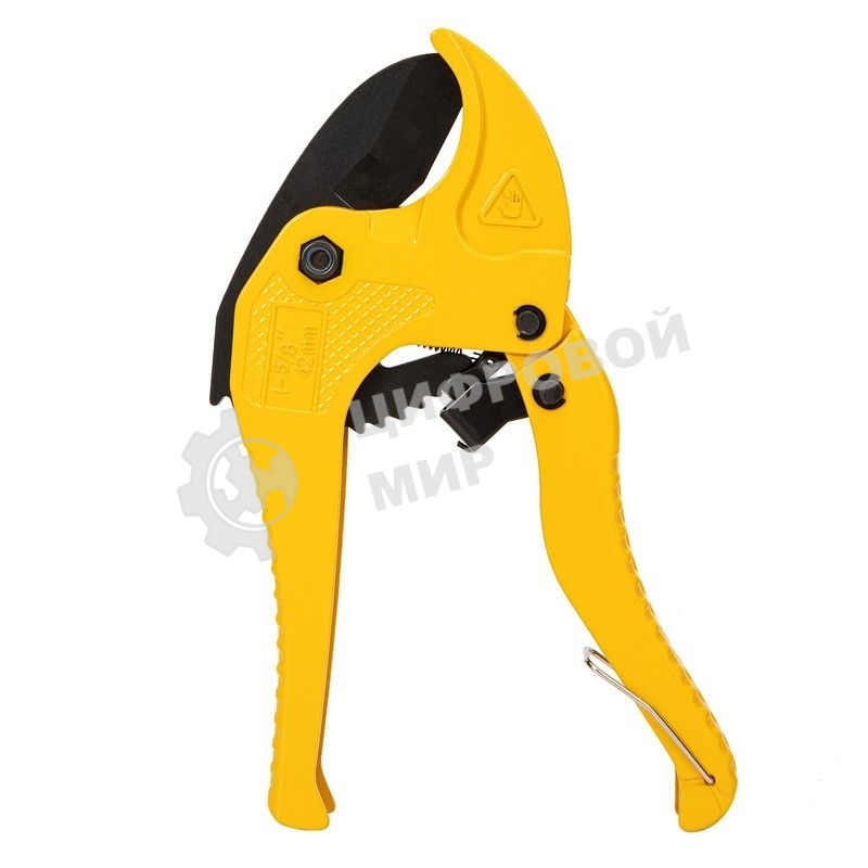 Труборез Deli DL350042 42мм Диапазон реза 42 мм. Тефлоновое покрытие. Лезвие из нержавеющей стали. Корпус алюминиевый сплав.