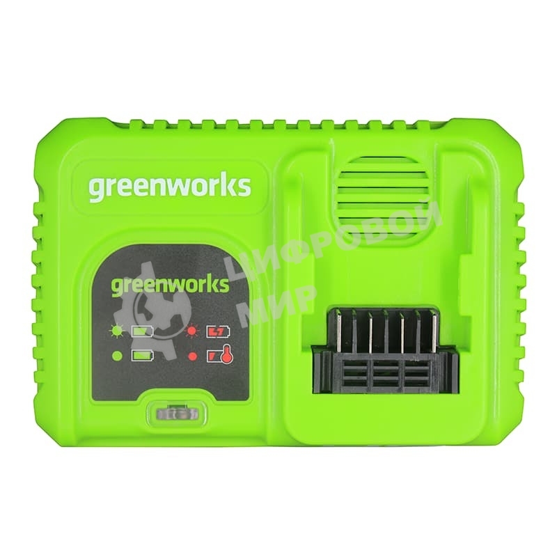 Быстрое зарядное устройство GreenWorks G40UC5, 40V, 5А(2945107)