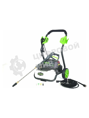 Мойка высокого давления GreenWorks GPWG8II 160 bar электрическая (5106807)