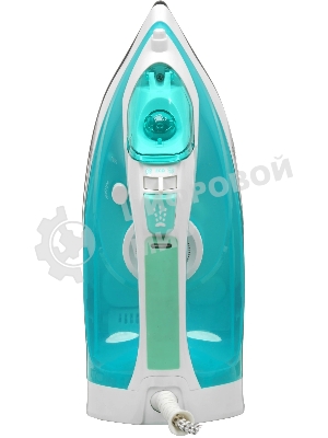 Утюг Candy CI-104 белый/бирюзовый, 2700 Вт, 50 г/мин, 160 г/мин, 370 мл
