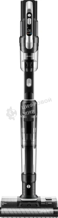 Пылесос вертикальный моющий Jimmy PW11 Plus черный/серебристый, питание от аккумулятора, 100 Вт, уборка сухая/влажная, пылесборник 0.3 л