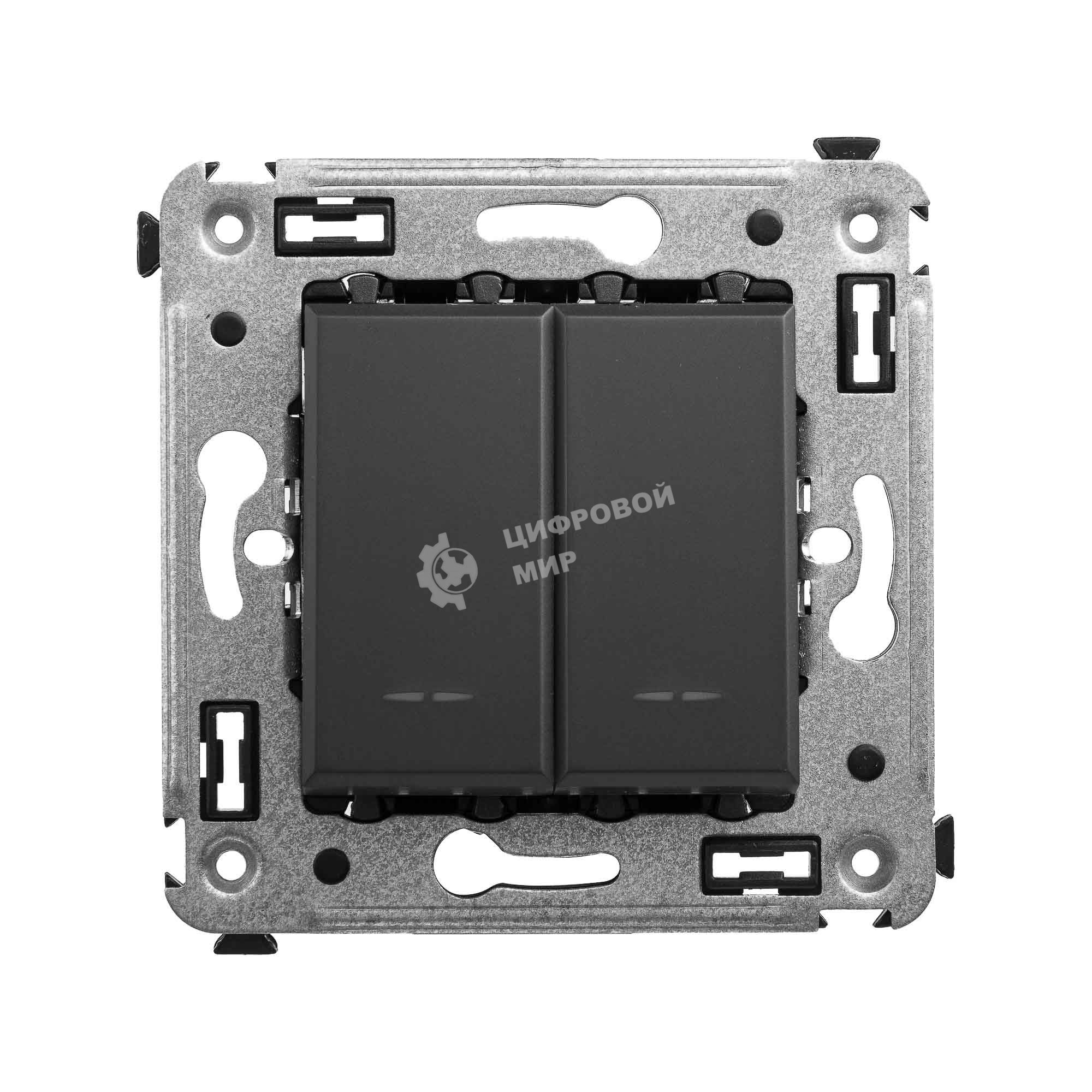 Кнопка двухклавишная DKC Avanti 4412154 