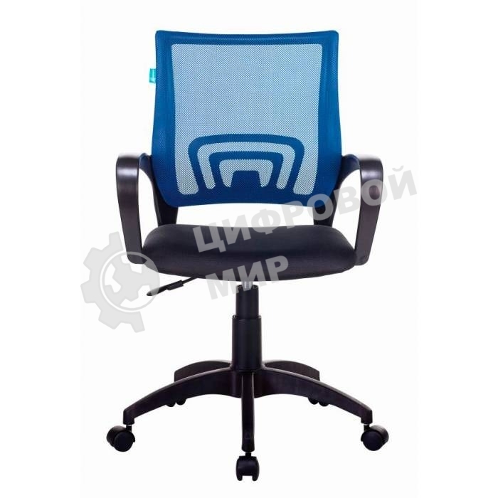 Кресло компьютерное Бюрократ CH-695NLT синий TW-05 сиденье черный TW-11, сетка/ткань, крестовина пластик