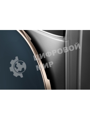 Стиральная машина Weissgauff WM 58411 Direct Drive Inverter Premium Steam Grey серая, загрузка фронтальная 11кг, 1400 об/мин., класс: A+++