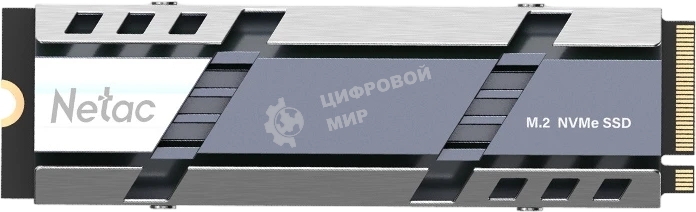 Накопитель SSD M.2 Netac 1.0Tb NV150HK Series NT01NV150HK-1T0-E4X Retail (PCI-E 5.0 x4, up to 13000/8000MBs, 3D NAND, DRAM, 600TBW, NVMe 2.0, 22х80мм, heatsink)