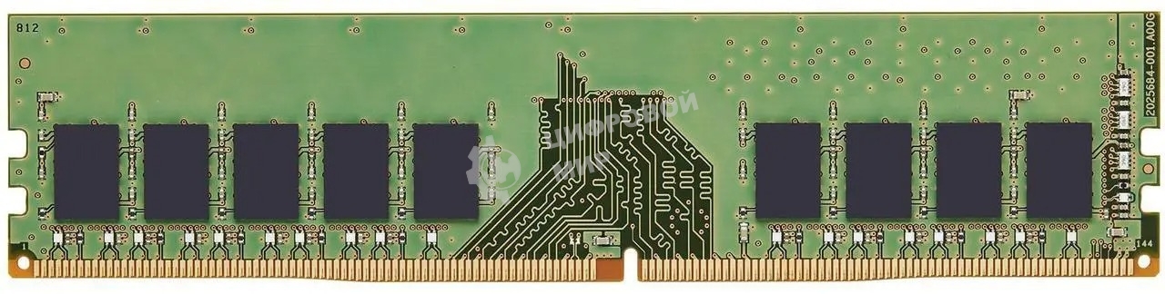 Оперативная память Kingston, DDR4, 16GB (1x16GB), 3200 MHz, CL22, ECC UDIMM