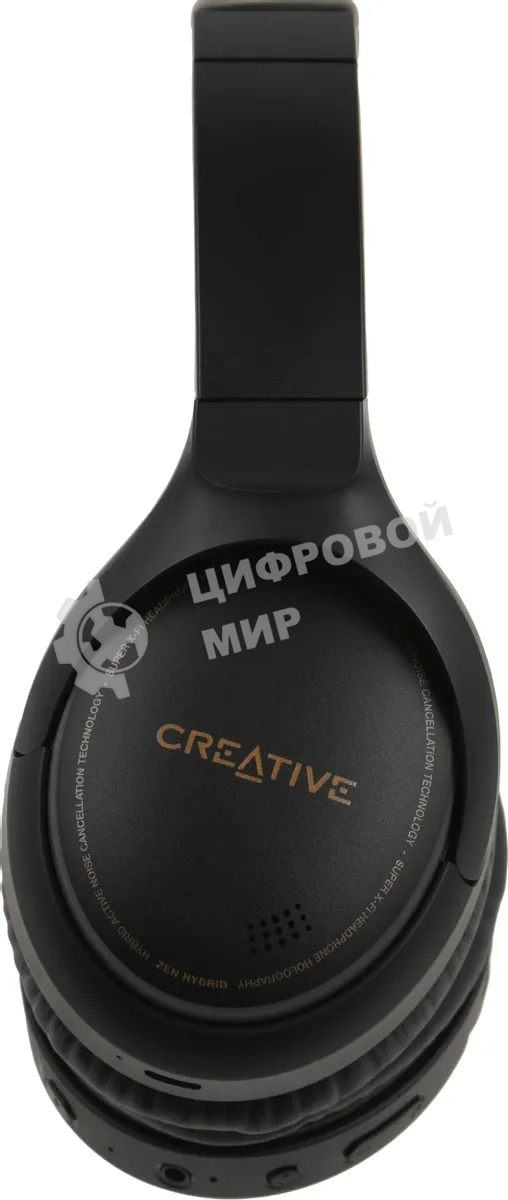Беспроводные/проводные наушники Creative Zen Hybrid белый, полноформатные, Bluetooth + проводной, активное шумоподавление