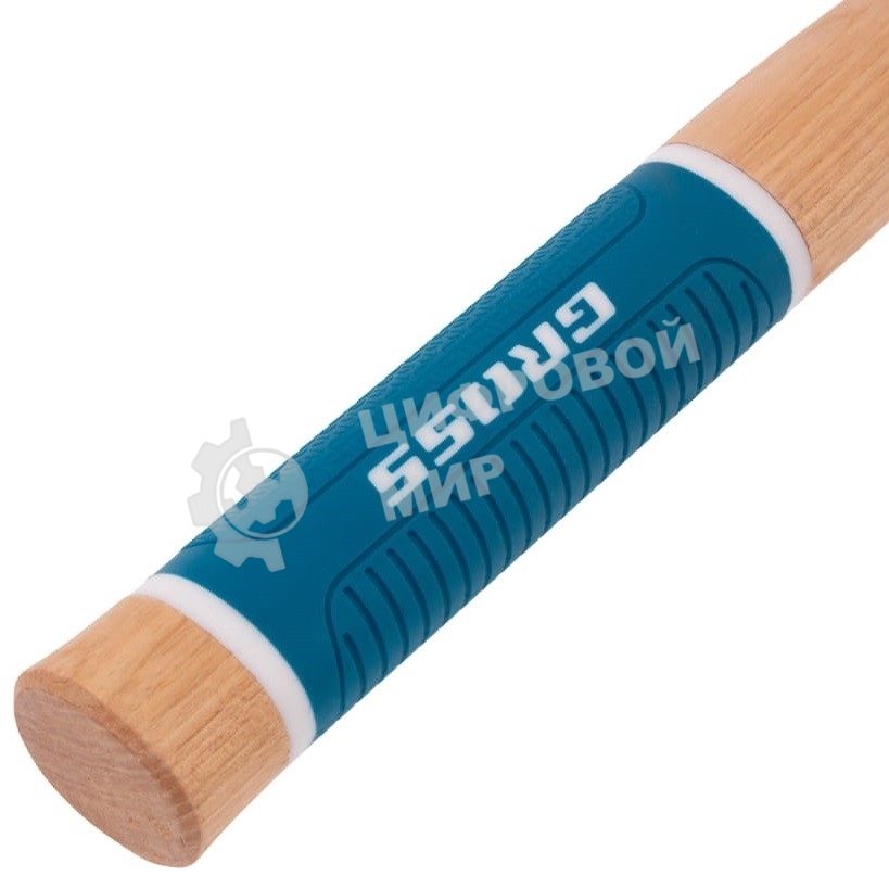 Молоток-гвоздодер Gross AMERICAN HICKORY 380 г, угол 75, магнит, обрезиненная рукоятка