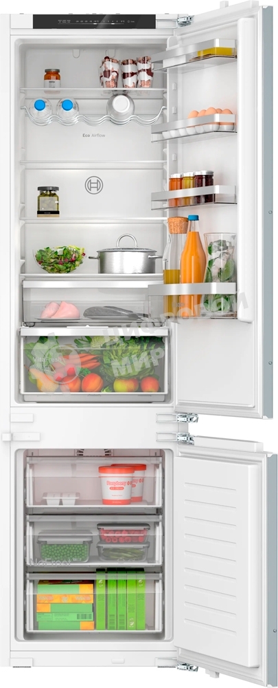 Встраиваемый холодильник Bosch KIN96VFD0 2-хкамерн. белый