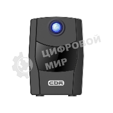 Источник бесперебойного питания CBR QUANTUM QTM-650C / 650 ВА / 360 Вт / 4xIEC 320 C13
