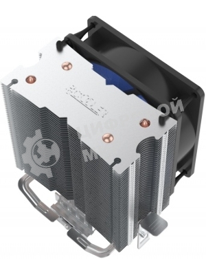 Кулер PCCooler S93 V2 S775/115X/AM2/AM3/AM4/FM1/FM2 (40 шт/кор, TDP 102W, вент-р 90мм, 2 тепловые трубки 6мм, 2200RPM, 22dBa)