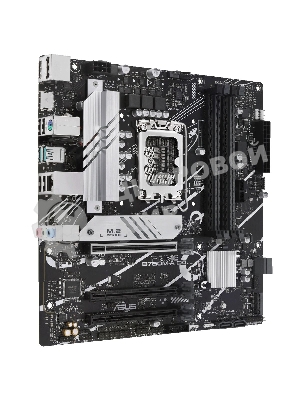 Материнская плата ASUS PRIME B760M-A D4-CSM, LGA 1700, Intel B760, 4xDDR4, 4xSATA, 2xM.2, 3xPCIe 4.0 x16, 1xPCIe 4.0 x4, 1xPCIe x1, 2xHDMI, 1xDP, 1x 2.5Gb LAN, 2xUSB-A 3.2 Gen 2, 4xUSB-A 2.0, 3x3.5 мм, 7.1, mATX