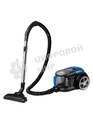 Пылесос BBK BV1802 имперский синий, 300/1600 Вт, уборка сухая, пылесборник контейнер 2 л