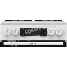 Плита комбинированная Gorenje GK5C60WJ белый, конфорок 4 газовых, духовка 62 л, 50 см x 85 см x 59.4 см