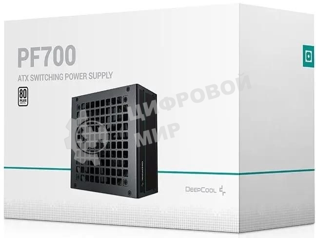 Блок питания Deepcool/GamerStorm PF700, 700Вт, 80 PLUS, 120мм, черный