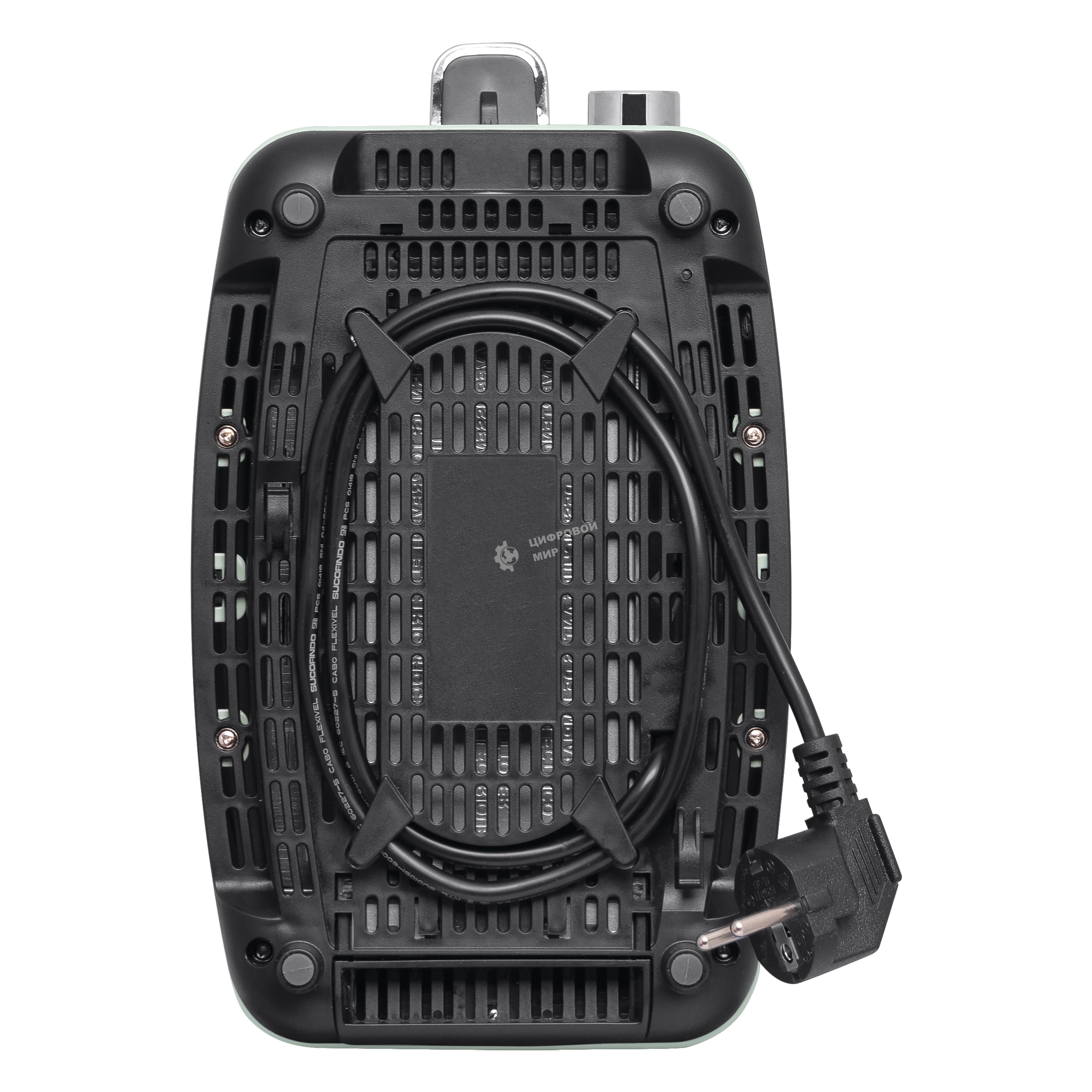 Тостер BBK TR85 серо-зеленый