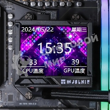 Система жидкостного охлаждения Thermalright Mjolnir Vision 360 ARGB Soc-AM5/AM4/1151/1200/2066/2011/1700 черный 4-pin 27dB Al LCD Ret (M-VISION-360-BL-ARGB)