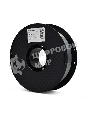 Филамент Crown Micro CM-FILPLAS005S PLA Silk 1.75 1кг серебряный