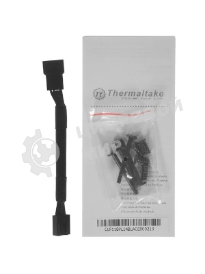 Вентилятор для корпуса Thermaltake TOUGHFAN 14 черный, 140 мм, 2000 об/мин, 33.2 дБ, 4 pin