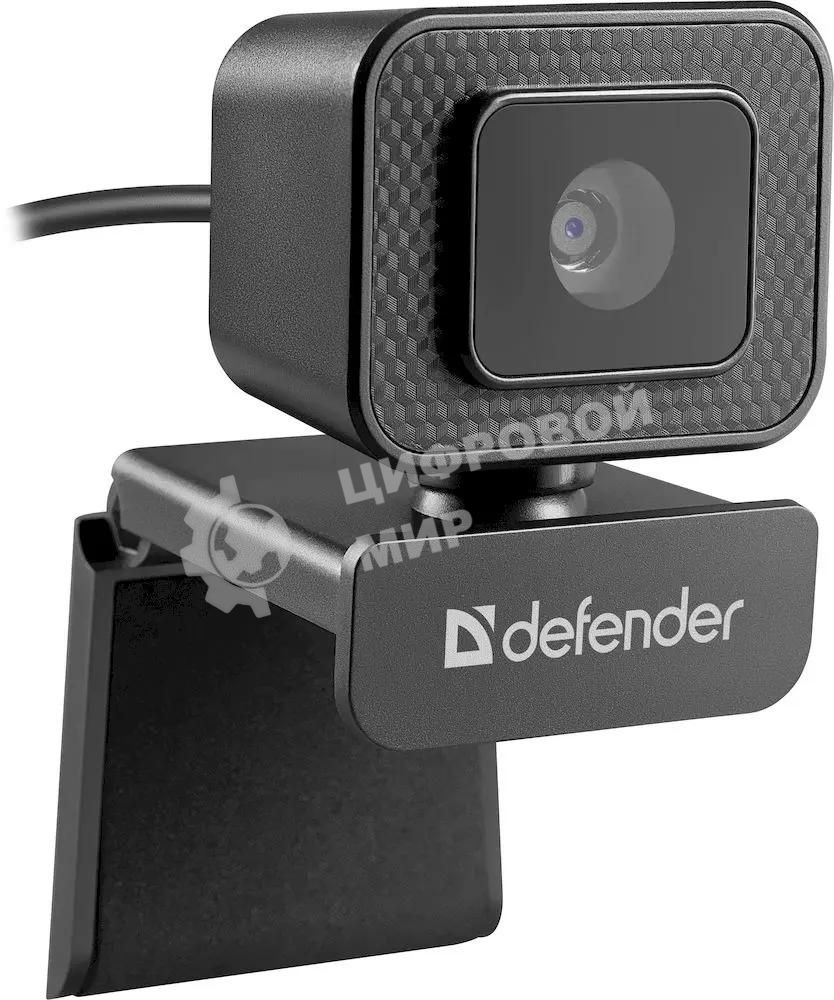 Веб-камера G-lens 2596 QHD 3840x2160, 30 кадр/с, USB Type-A, микрофон (шумоподавление), автоматическая фокусировка, автоосвещение, универсальное крепление