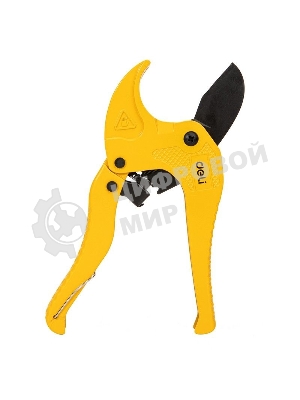 Труборез Deli DL350042 42мм Диапазон реза 42 мм. Тефлоновое покрытие. Лезвие из нержавеющей стали. Корпус алюминиевый сплав.