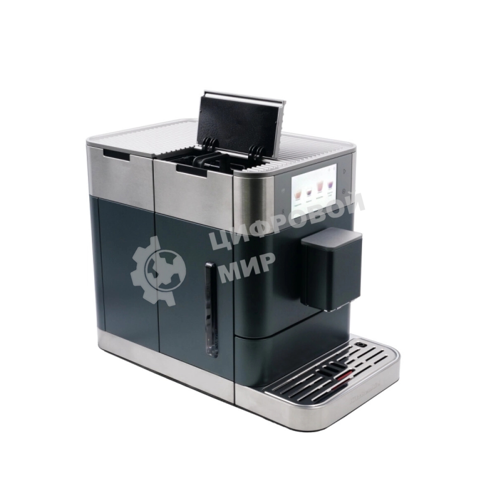 Автоматическая эспрессо-машина KitchenAid 5KES8558EJP, 2.2 л, одновременное приготовление двух чашек, 3 уровня крепости кофе, автоматическая очистка, автоматическая декальцинация, цветной дисплей, сенсорное управление, 40 рецептов, цвет ягода можжевельник